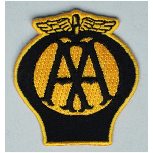 AA 50mm Diameter Vintage Embroidered Patch