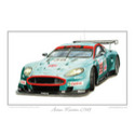 Aston Martin DBR9 Classic Car Oil Painting - Fine Art Print