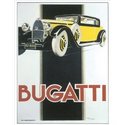 BUGATTI MOTOR CAR VINTAGE STYLE METAL ADVERTISING WALL SIGN RETRO ART