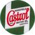 Castrol 75mm Diameter Vintage Embroidered Patch