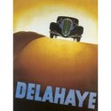 DELAHAYE MOTOR CAR VINTAGE STYLE METAL ADVERTISING WALL SIGN RETRO ART