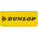 Dunlop 75mm x 30mm Vintage Embroidered Patch