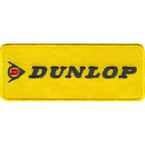 Dunlop 75mm x 30mm Vintage Embroidered Patch