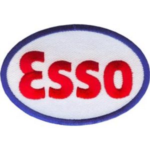 Esso 75mm x 60mm Vintage Embroidered Patch