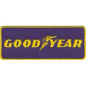 Goodyear 75mm x 30mm Vintage Embroidered Patch