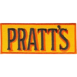 Pratt's 75mm x 30mm Vintage Embroidered Patch