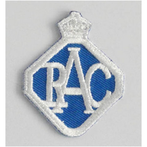 RAC 50mm Diameter Vintage Embroidered Patch