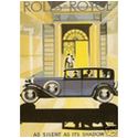 ROLLS ROYCE. AS SILENT AS ITS SHADOW METAL ADVERTISING WALL SIGN RETRO ART