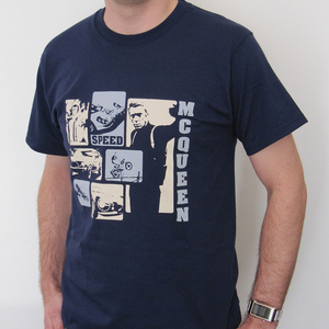 Steve McQueen Retro Speed T shirt