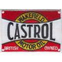 Wakefield Castrol 72mm x 50mm Vintage Embroidered Patch